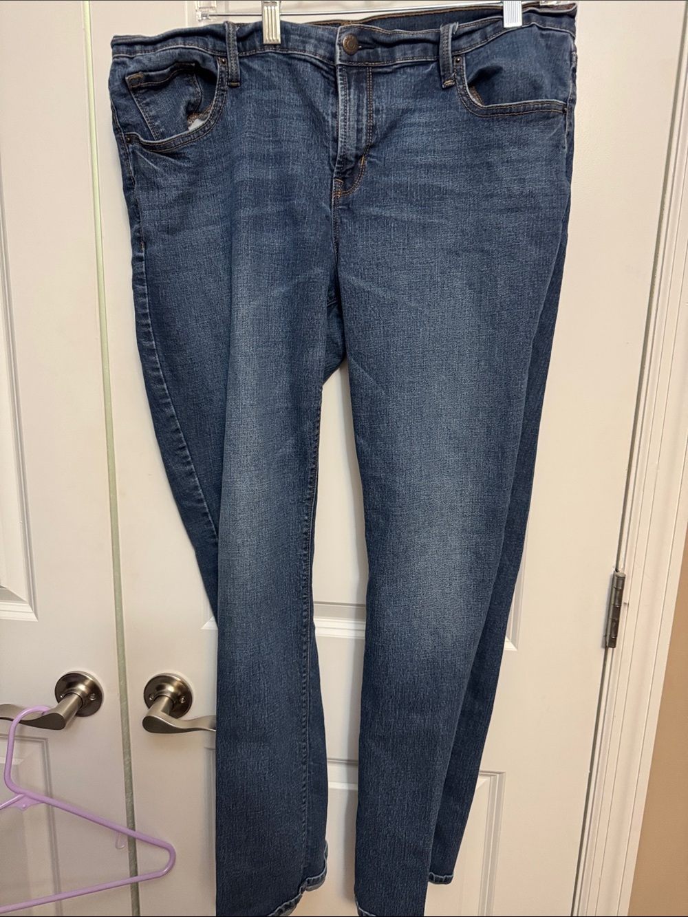 Old Navy Women's Dark Blue Skinny Jeans